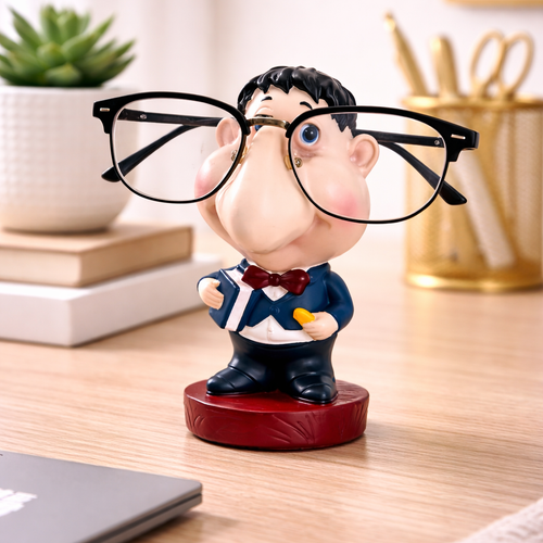Porte-lunettes humoristique en résine – idée cadeau drôle
