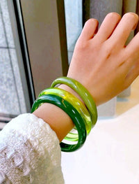 Ensemble de bracelets verts - KDEZO