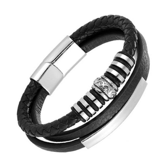 Bracelet Tissé En Cuir PU – Soutien Équipe Nationale De Football, Alliage Acier, Cadeau Unisexe Pour Homme Et Femme