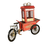 Chariot à Pop Corn en Métal - Objet Déco Vintage