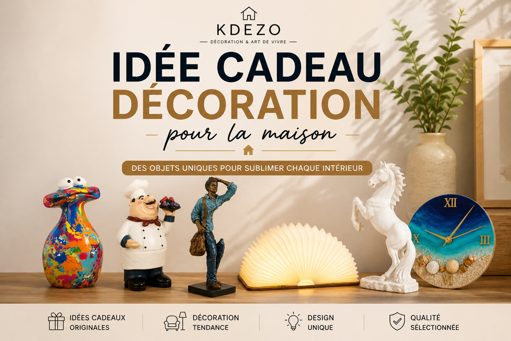 Idée cadeau décoration pour la maison :