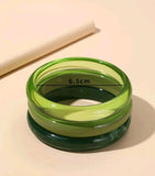 Ensemble de bracelets verts - KDEZO