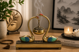 Brûleur d’Encens Cygnes Zen Élégance