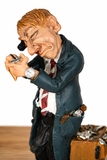 Figurine Humoristique du Bijoutier Concentré - Cadeaux Homme
