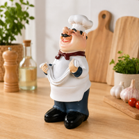 Statue Chef Cuisinier – Décoration Cuisine Élégante & Cadeau Original