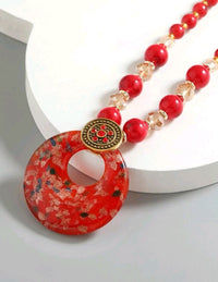 collier rouge 