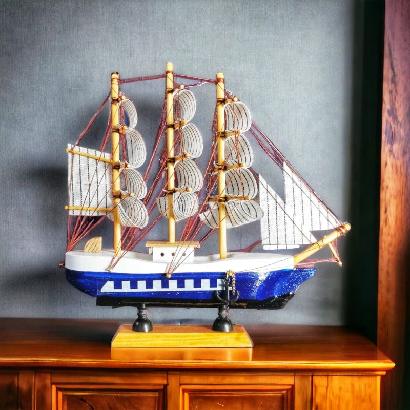 Bateau à voile modèle voilier laiton - : décoration marine Bateau à voile modèle voilier laiton - : décoration marine