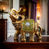 elephant multicolore deco