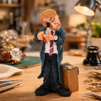 Figurine Humoristique du Bijoutier Concentré - Cadeaux Homme