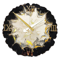 horloge epoxy artisanale