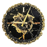 horloge epoxy artisanale