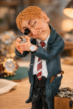 Figurine Humoristique du Bijoutier Concentré - Cadeaux Homme