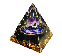 pyramide decorative orgonite