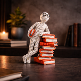 Statuette Déco Lecteur – Sculpture Design Livres