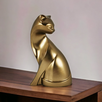 statue chat deco