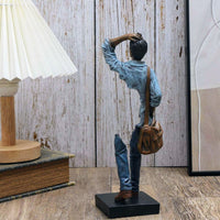 Sculpture Voyageur – Esprit d’Aventure