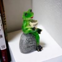 deco grenouille verte