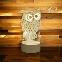 lampe 3D hibou