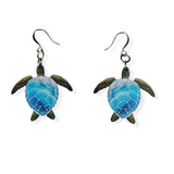 boucles d'oreilles tortue