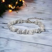 Bracelet blanc marbré - KDEZO