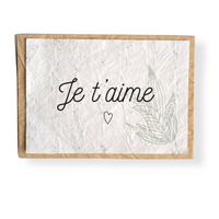 carte je t'aime