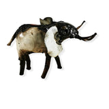 éléphant en métal recyclé déco 