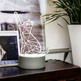 Lampe 3D chat