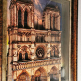 Tableau Artisanal Notre-Dame de Paris en Relief Papier 3D - KDEZO