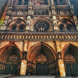 Tableau Artisanal Notre-Dame de Paris en Relief Papier 3D - KDEZO